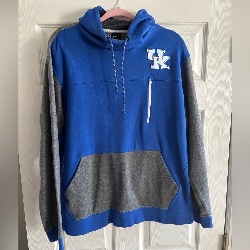 Kentucky Wildcats Nike AV-15 2.0 Slim Fit Pullover Hoodie - Blue Size XXL